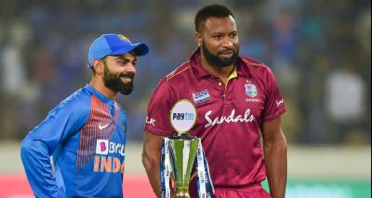 India vs West Indies 1st ODI: West Indies wins the toss and elects to field first