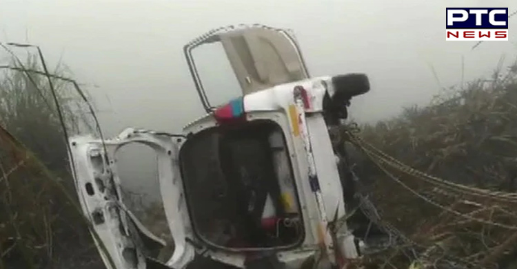 Six including 2 minor dead as car falls into canal due to dense fog in Greater Noida