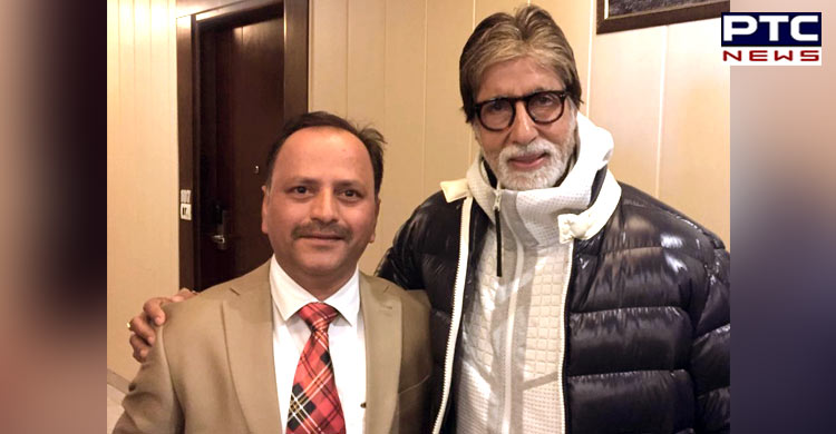 Punjab: Amitabh Bachchan reaches Ropar after completing Brahmastra shoot at Manali