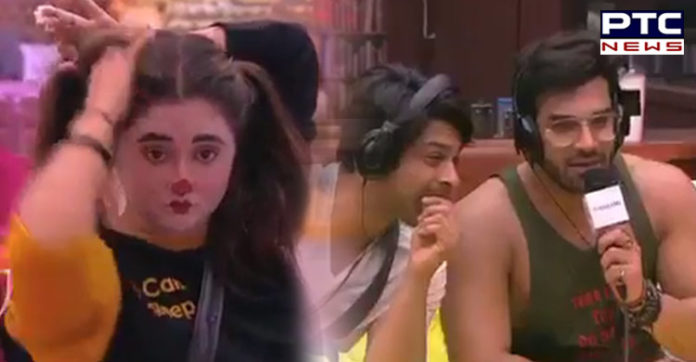 Bigg Boss 13: Siddharth Shukla, Paras Chhabra turn Rashmi Desai into clown Bigg Boss 13: Siddharth Shukla, Paras Chhabra turn Rashmi Desai into clown