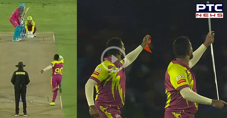 South African bowler Tabraiz Shamsi celebrates wicket with magic trick [VIDEO]