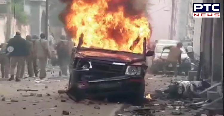 CAA Protests: Vehicle torched during demonstration