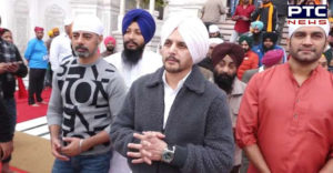 Indian Actor Jimmy Shergill at Sri Harmandir Sahib Amritsar