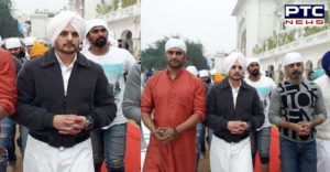 Indian Actor Jimmy Shergill at Sri Harmandir Sahib Amritsar