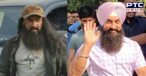Aamir Khan his new look from Movie Laal Singh Chadda