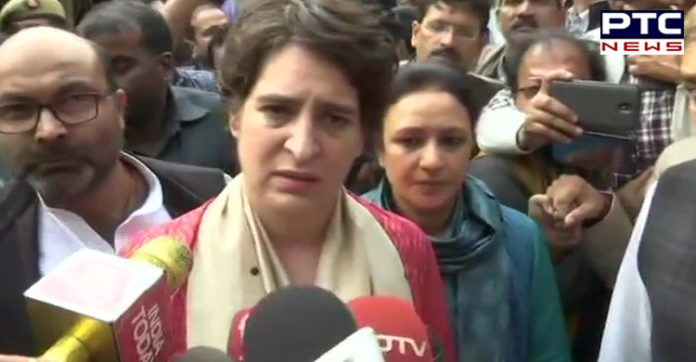 Unnao Rape Survivor Death: Priyanka Gandhi Vadra meets victim's family Unnao Rape Survivor Death: Priyanka Gandhi Vadra meets victim's family