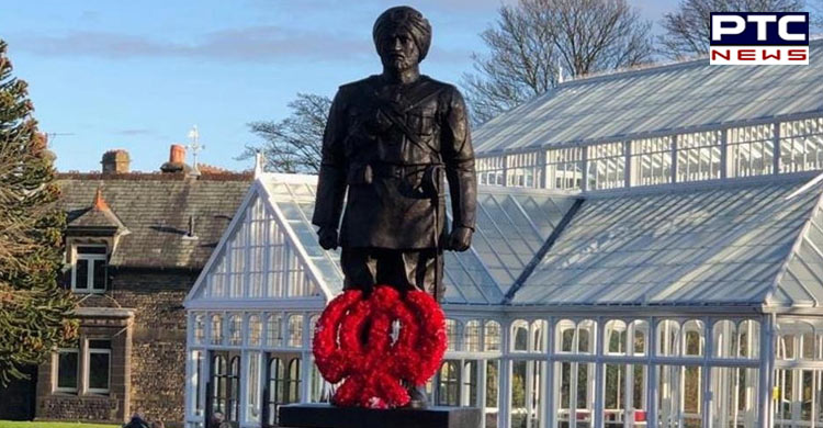 UK: Sikh community unveils statue to honour Sikh soldiers martyred in World War
