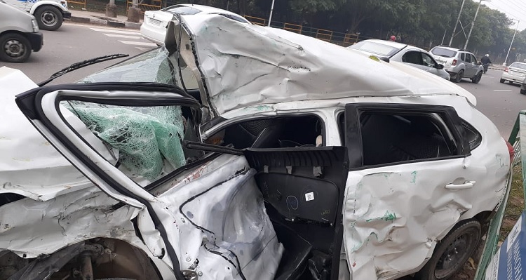 Mohali Road Accident: One dead, three injured near Sohana