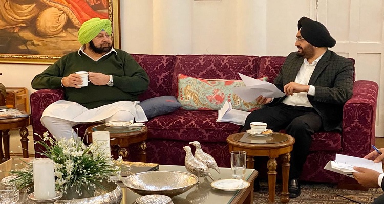 Captain Amarinder Singh meets NHAI chairman, both agree on expeditious commencement of work on Delhi-Amritsar-Katra expressway project