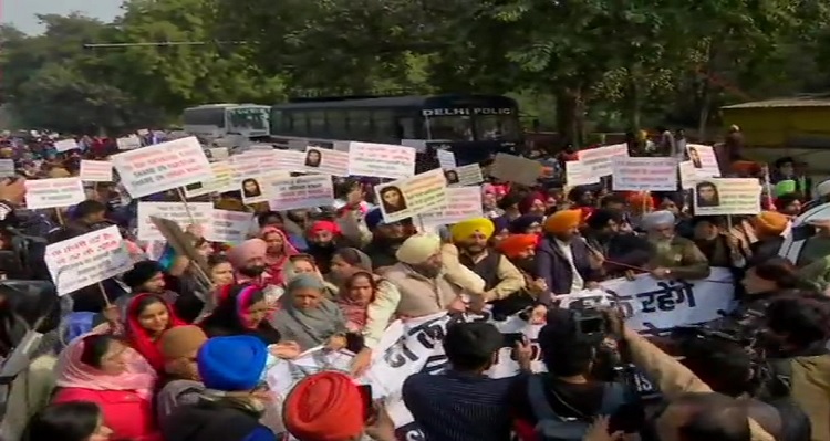 Protests erupt in India after attack on Nankana Sahib Gurdwara in Pakistan
