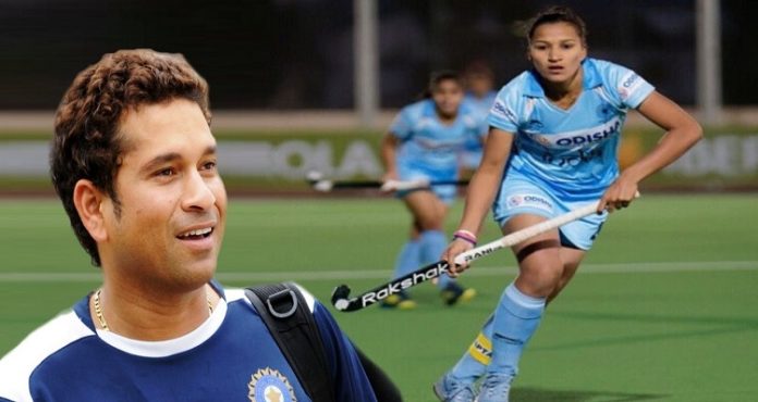 Sachin Tendulkar Supports Rani Rampal , World Games Athlete 2019 Sachin Tendulkar Supports Rani Rampal , World Games Athlete 2019