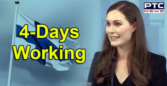 Finland PM Sanna Marin proposes four-day working week Finland PM Sanna Marin proposes four-day working week