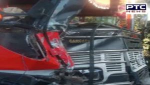 Solan bus Accident : Punjab Roadways bus and private bus between collision , 16 injured
