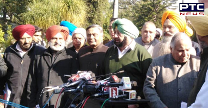 Punjab All Party Meeting , Captain Amarinder Singh , Water Issues Punjab All Party Meeting , Captain Amarinder Singh , Water Issues