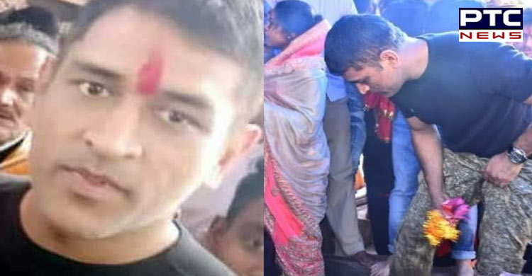 MS Dhoni visits Deori Mandir as he resumes training for IPL 2020