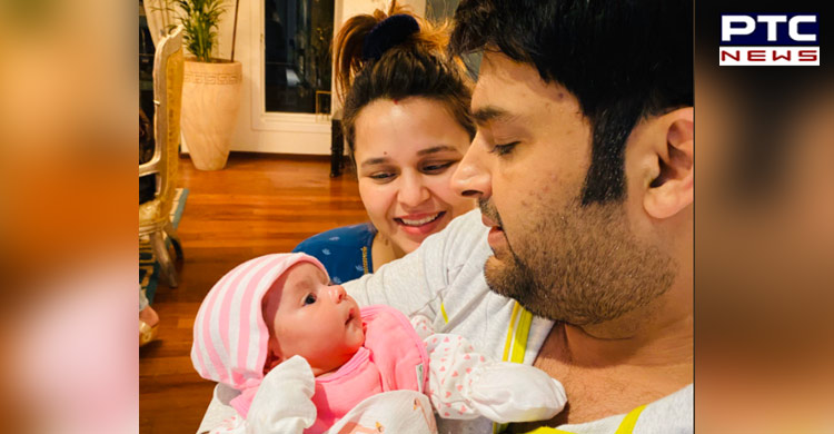 Kapil Sharma shares picture of daughter Anayra Sharma and wife Ginni Chatrath [PHOTOS]