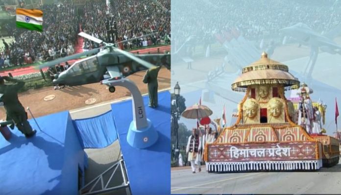 A glimpse of India's cultural unity and strength seen on Rajpath on Republic Day A glimpse of India's cultural unity and strength seen on Rajpath on Republic Day
