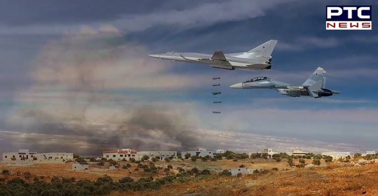 Russian air strikes in Syria kill 12 civilians