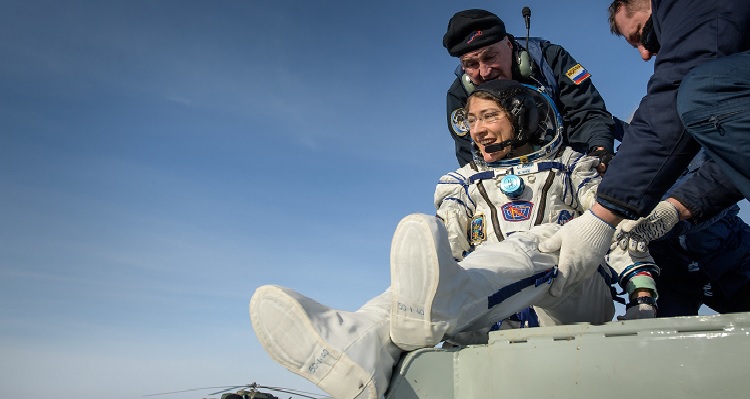 NASA astronaut Christina Koch returns to Earth after 328-Day space mission