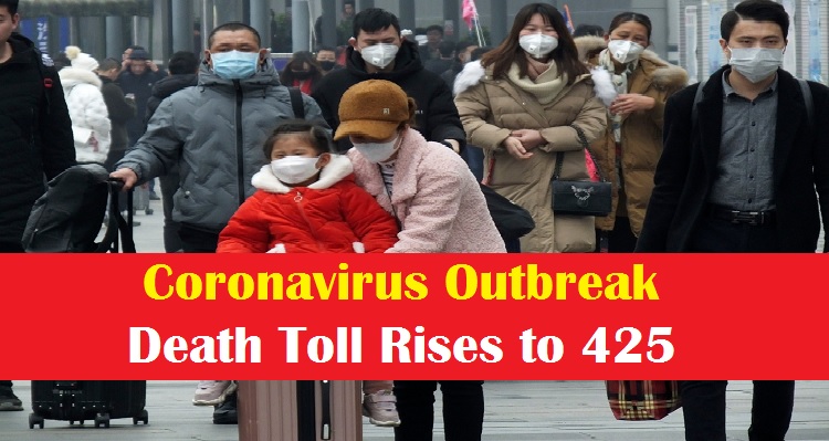 Coronavirus Outbreak: Death toll in China rises to 425