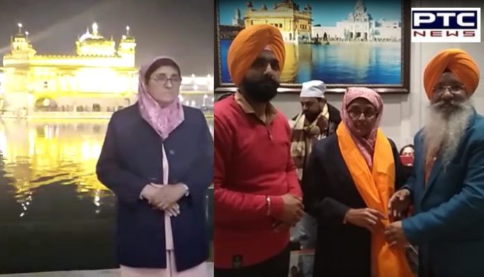 ਪੁਡੂਚੇਰੀ ਦੀ ਉਪ ਰਾਜਪਾਲ ਕਿਰਨ ਬੇਦੀਸ੍ਰੀ ਹਰਿਮੰਦਰ ਸਾਹਿਬ ਵਿਖੇ ਹੋਈ ਨਤਮਸਤਕ Kiran Bedi Lieutenant Governor of Puducherry At Golden Temple Amritsar