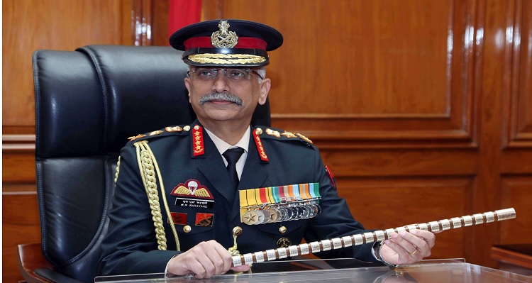 Pakistan backs terrorists: Army Chief Manoj Mukund Naravane