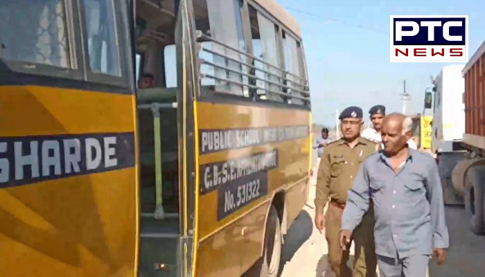 Haryana News | Police check school vehicles in Dadri Area