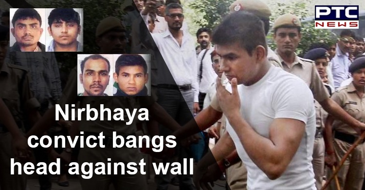 Nirbhaya rape case: Convict Vinay Sharma bangs head against wall, gets injured