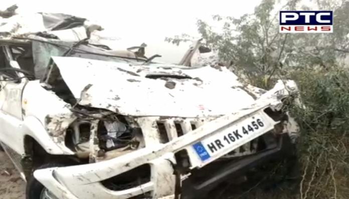 Six People Died in Road accident in Kaithal of Haryana Six People Died in Road accident in Kaithal of Haryana