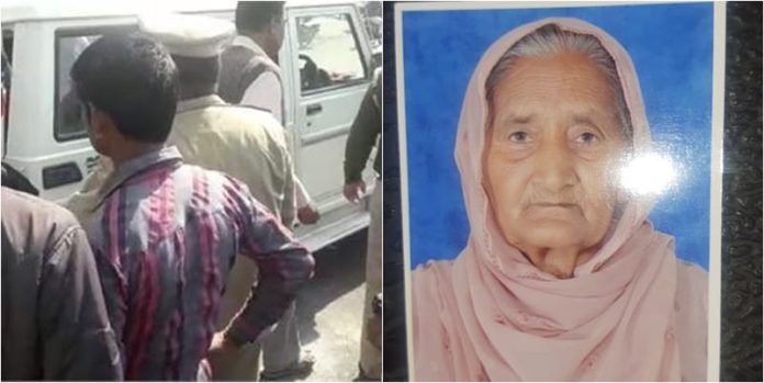 Old Age Women Death In Bhogpur In Bharat Bandh Old Age Women Death In Bhogpur In Bharat Bandh