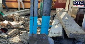 Madhya Pradesh: 6 people injured after footover bridge at Bhopal railway station collapsed this morning.