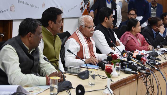 Present government conducts investigations on getting flaws says CM Manohar Lal