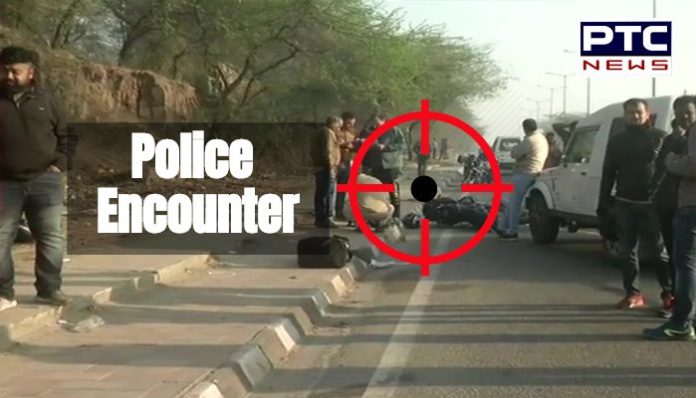 Two criminals killed in an encounter with Delhi Police Special Cell Two criminals killed in an encounter with Delhi Police Special Cell