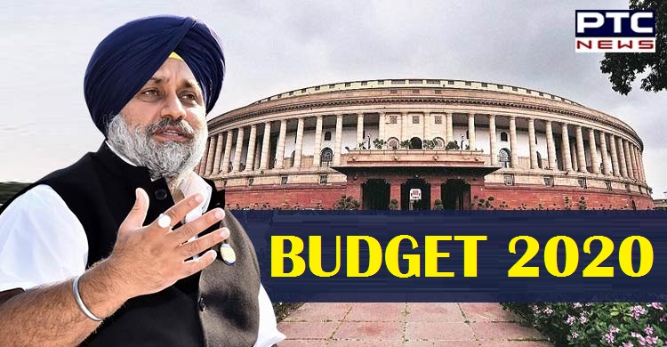 Sukhbir Singh Badal terms Budget 2020 as pro-farmer and pro-poor