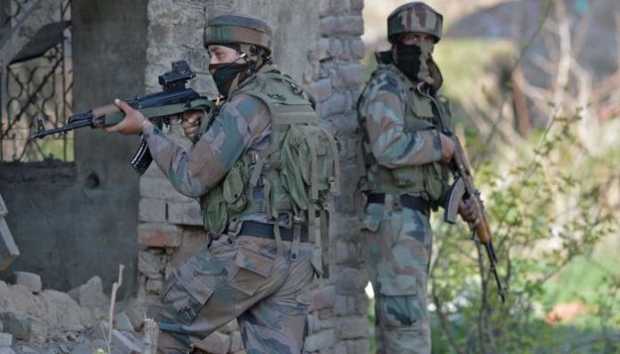 Militants killed in encounter with security forces in Jammu and Kashmir Militants killed in encounter with security forces in Jammu and Kashmir