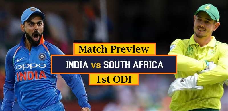 Rain fact looms large over start of India-South Africa ODI series