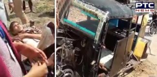 SchoolAutoAccident School children Auto Accident In Sri Muktsar Sahib, Many children Injured 1