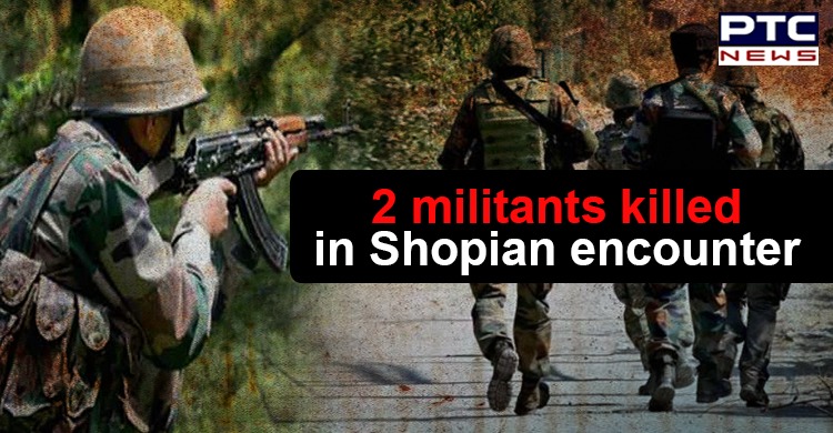 Jammu and Kashmir: Two militants killed in Shopian encounter