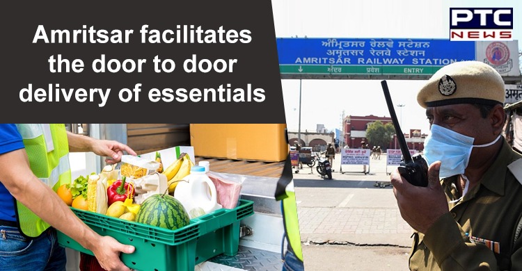 Amritsar facilitates the door to door delivery of essentials