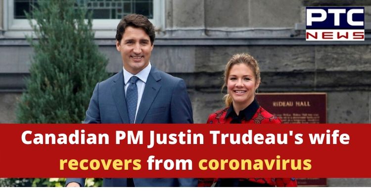 Canadian PM Justin Trudeau's wife Sophie recovers from coronavirus