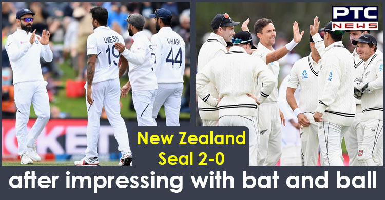 Kiwi plays too hot, India packs up for 2nd successive defeat