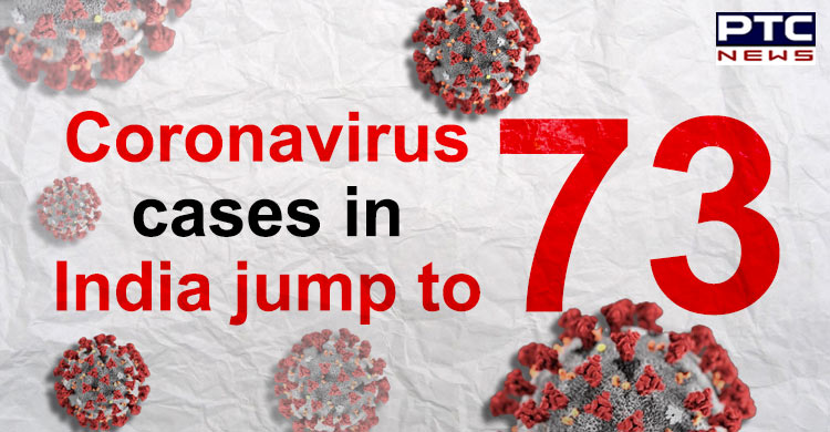 Coronavirus cases surge to 73 in India