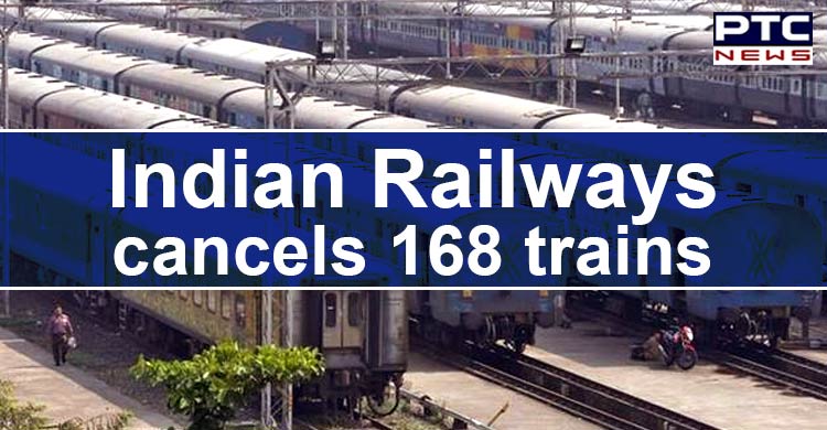 Indian Railways cancels 168 trains in the wake of Coronavirus