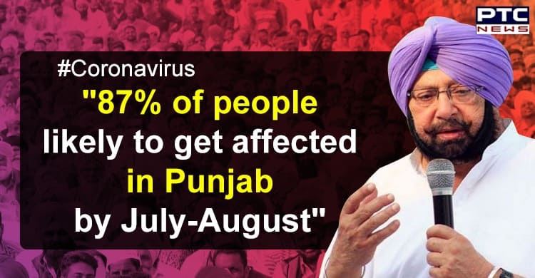 87% of people likely to get affected in Punjab by July-August: Captain Amarinder Singh