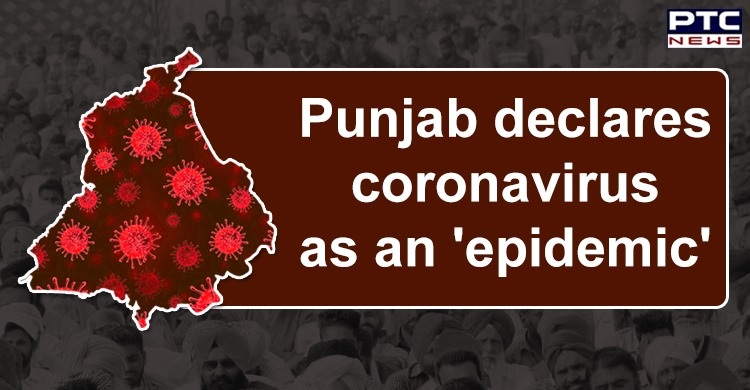 Punjab government declares coronavirus as an 'epidemic'