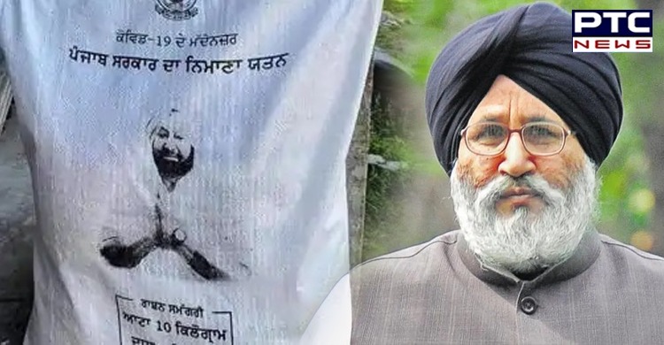 SAD urges Punjab government to rush relief material to poor and not waste time in labelling it with the CM’s picture