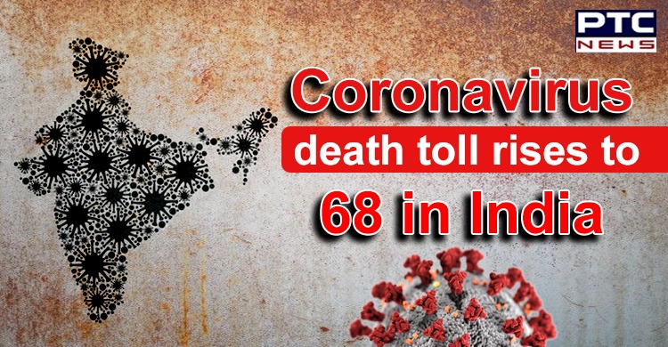 Coronavirus death toll rises to 68 in India, number of cases increases to 2,902