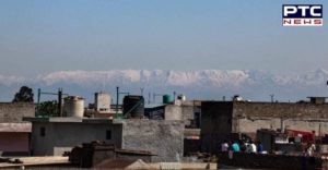 Good News! Lockdown : Rare view of snow-capped Himalayan range seen from Jalandhar