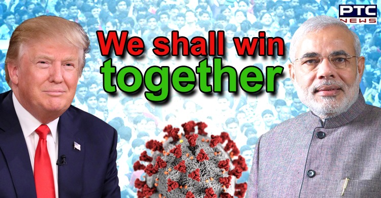 We shall win together: PM Narendra Modi to Donald Trump