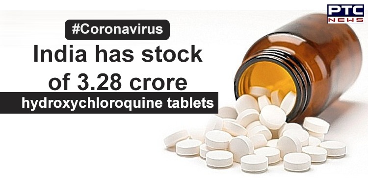 Coronavirus: India has stock of 3.28 crore hydroxychloroquine tablets, says Health Ministry